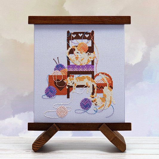 Crafty Cats - Cross Stitch Pattern by Counting Puddles