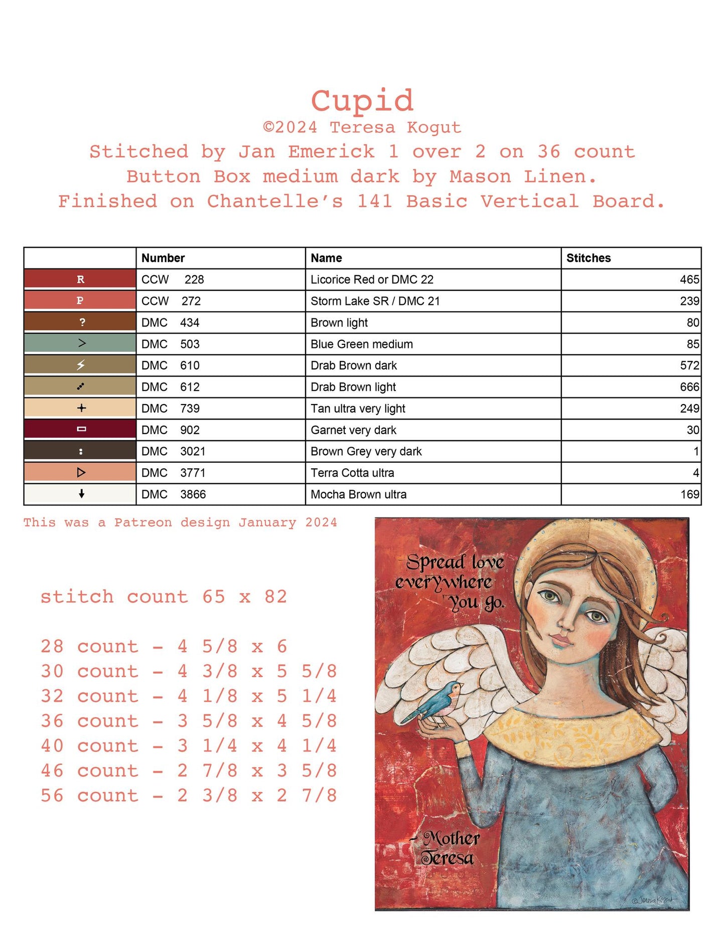 Hello Love - Cross Stitch Book by Teresa Kogut
