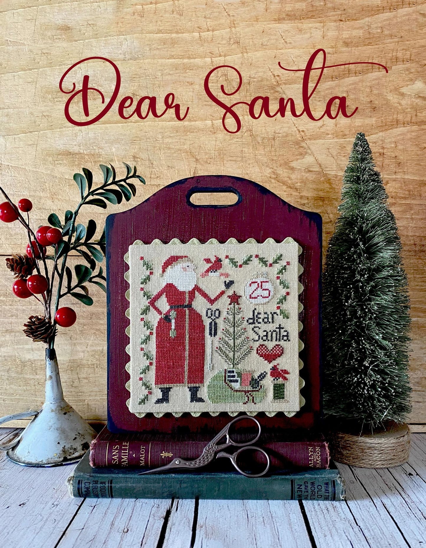 Hello Santa - Cross Stitch Pattern book by Teresa Kogut