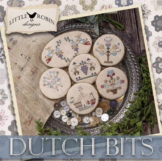 Dutch Bits - Cross Stitch Pattern by Little Robin PREORDER