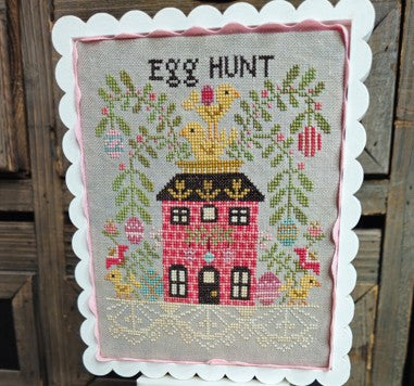 Egg Hunt - Cross Stitch Pattern by Quaint Rose Needlearts PREORDER