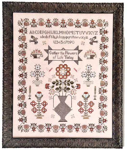 Floral Fantasy - Cross Stitch Pattern by Fox & Rabbit Designs PREORDER