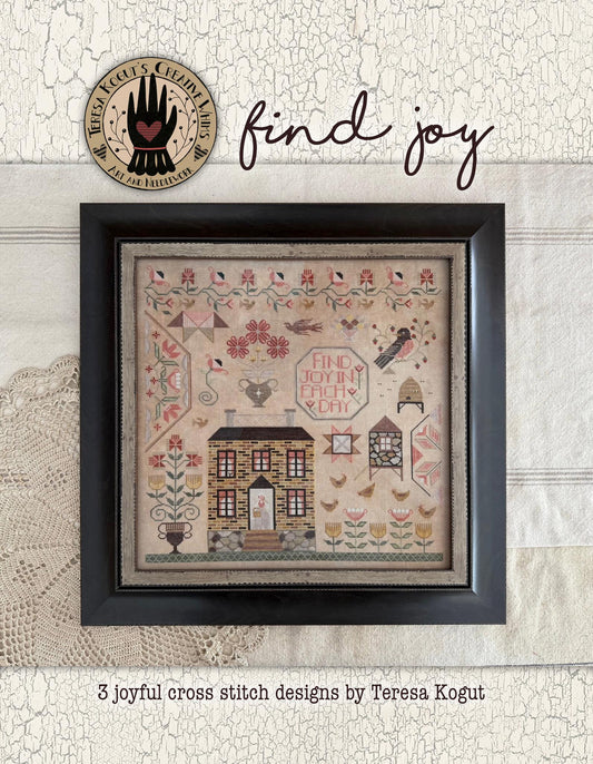 Find Joy - Cross Stitch Pattern by Teresa Kogut