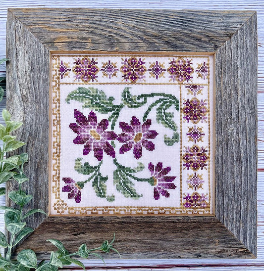 Florigraphica 2 - African Daisy  - Cross Stitch Pattern by Jan Hicks