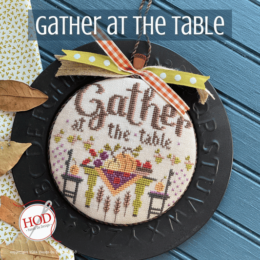 Gather at the Table - Cross Stitch Chart by Hands On Design