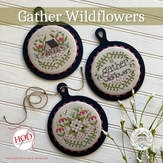 Gather Wildflowers - Cross Stitch Chart by Hands On Design