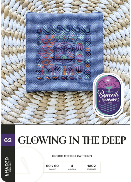 Glowing in the Deep - Cross Stitch Pattern by Shaded Stitchery PREORDER