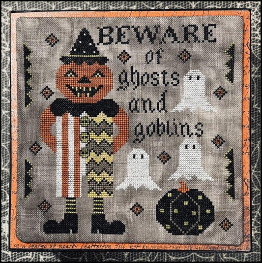 Ghosts and Goblins - Cross Stitch Pattern by The Scarlett House