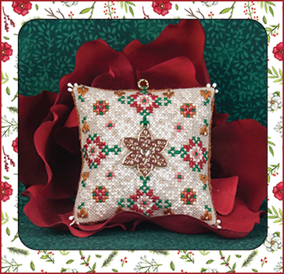 Gingerbread Snowflake Ornament - by Just Nan PREORDER