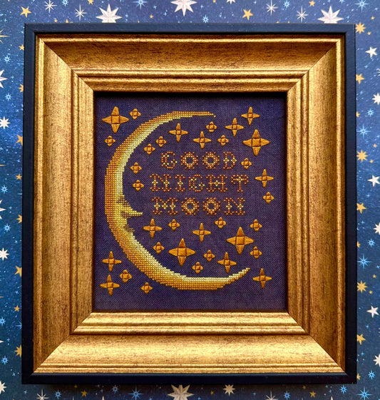 Good Night Moon - Cross Stitch Pattern by Kathy Barrick