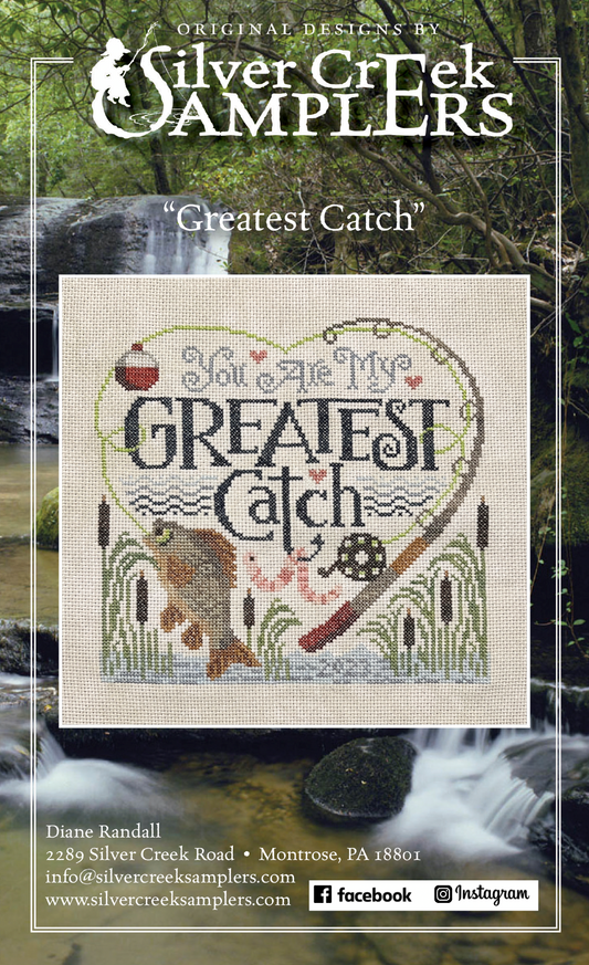 Greatest Catch - Cross Stitch Pattern by Silver Creek Samplers