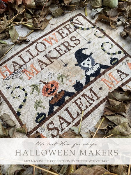Halloween Makers - Cross Stitch Pattern by Primitive Hare