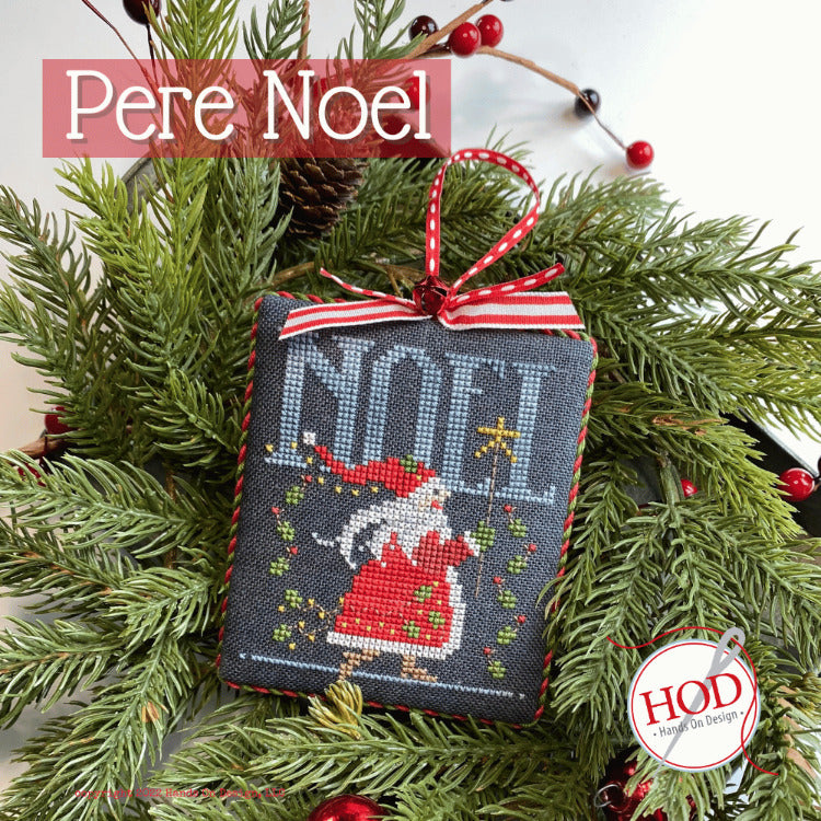 Pere Noel - Cross Stitch Chart by Hands On Design