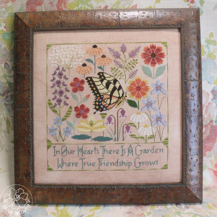 Heart's Garden - Cross Stitch Chart by The Blue Flower PREORDER