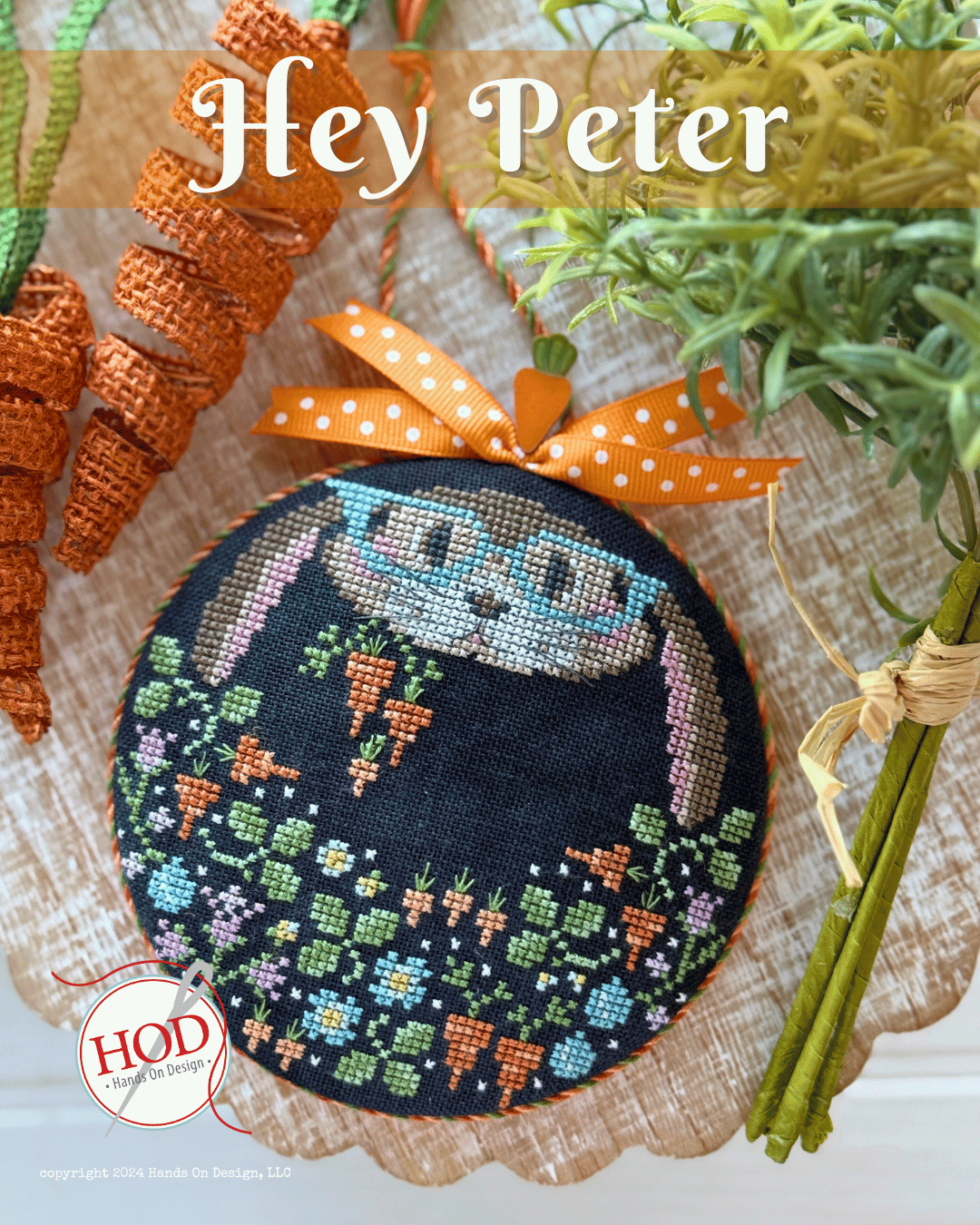Hey Peter - Cross Stitch Pattern by Hands on Design PREORDER