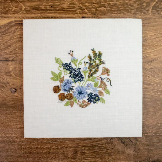 Winter Garden Embroidery Kit
