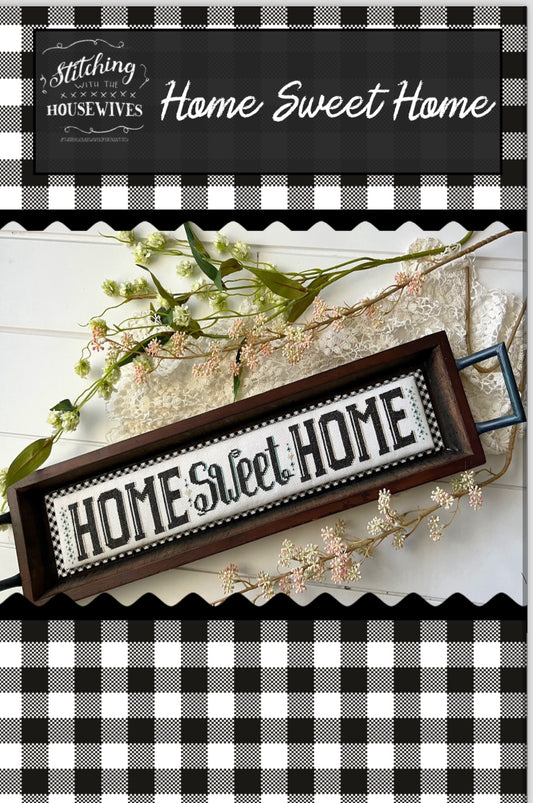 Home Sweet Home - Cross Stitch Chart by Stitching with the Housewives