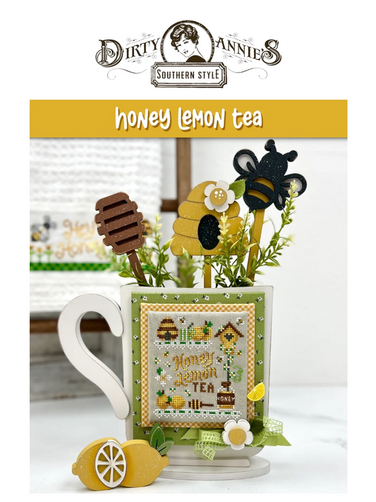 Honey Lemon Tea - Cross Stitch Pattern by Dirty Annie's PREORDER
