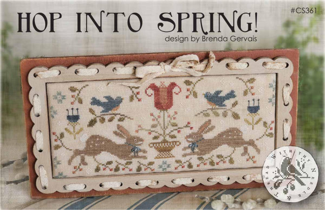 Hop Into Spring - Cross Stitch Pattern by With Thy Needle & Thread PREORDER