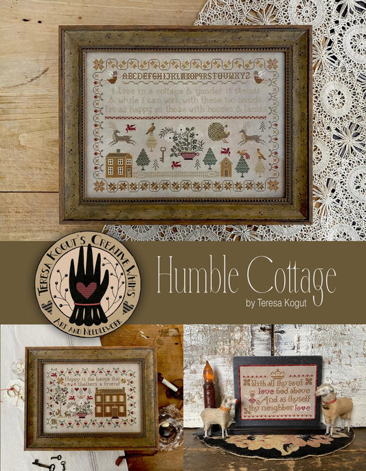 HUMBLE COTTAGE BOOKLET - Cross Stitch Pattern by Teresa Kogut