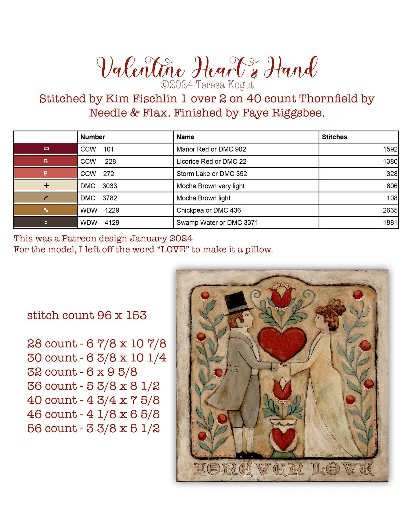 Hello Love - Cross Stitch Book by Teresa Kogut