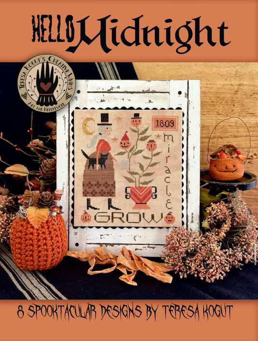 Hello Midnight Book - Cross Stitch Pattern by Teresa Kogut PREORDER
