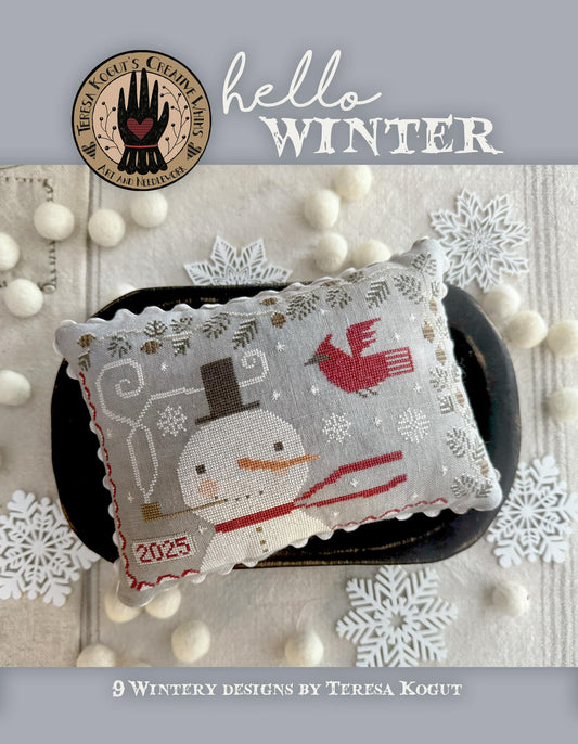 Hello Winter - Cross Stitch Book by Teresa Kogut PREORDER