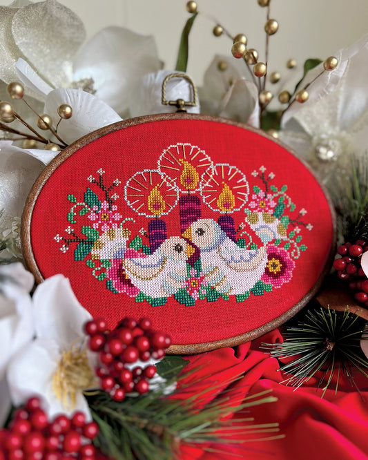 Holiday Glow - Cross Stitch Pattern by Satsuma Street PREORDER