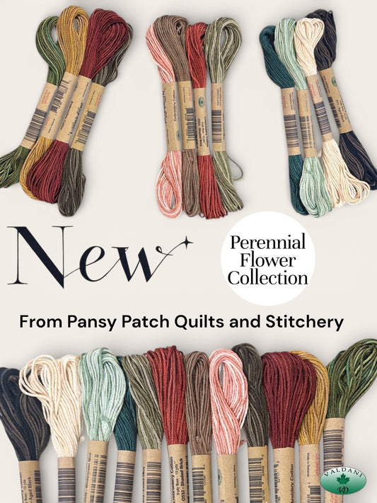 Perennial Flower Sampler Thread Pack