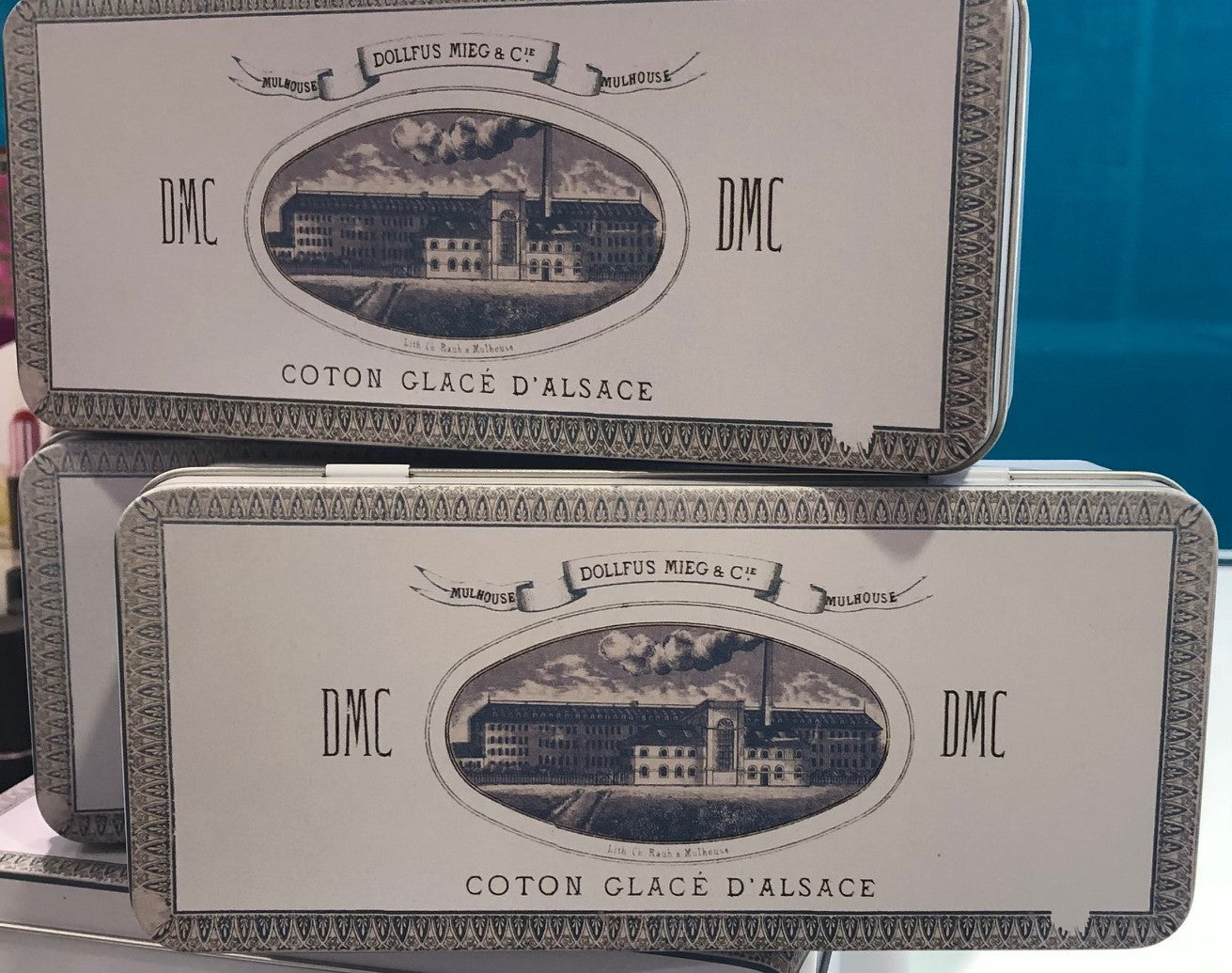 DMC Collector Storage Tin White