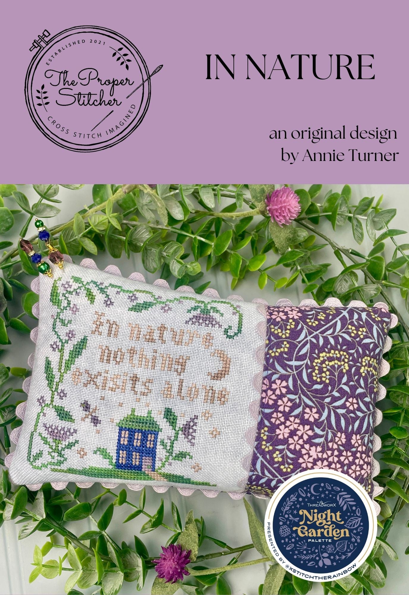 In Nature - Cross Stitch Pattern by The Proper Stitcher PREORDER