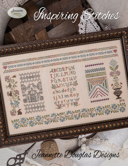 Inspiring Stitches - Cross Stitch Pattern by Jeannette Douglas