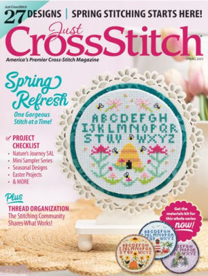 2025 Spring Just Cross Stitch Magazine