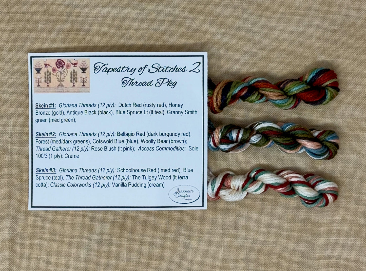 Tapestry of Stitches 2 - Cross Stitch Pattern by Jeannette Douglas PREORDER