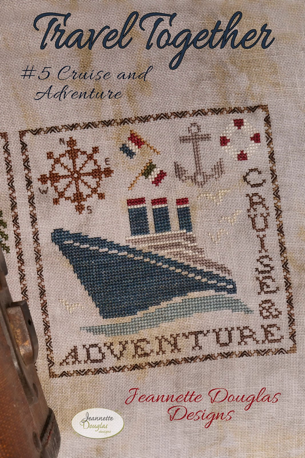 Travel Together Series - Cross Stitch Patterns by Jeannette Douglas