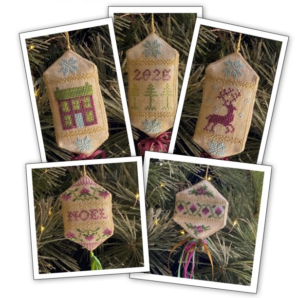 Sampler Ornaments - Cross Stitch Chart by Jean Farish PREORDER