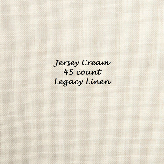 45 count Legacy Linen - Jersey Cream