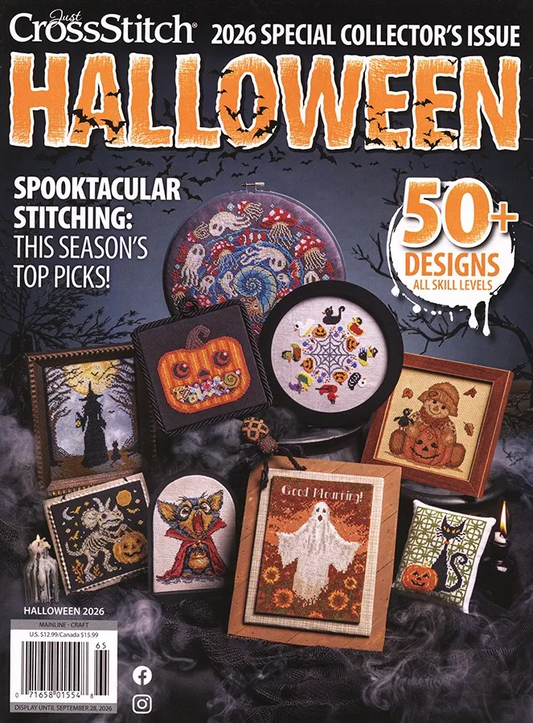 Just Cross Stitch Magazine - Halloween 2026 PREORDER