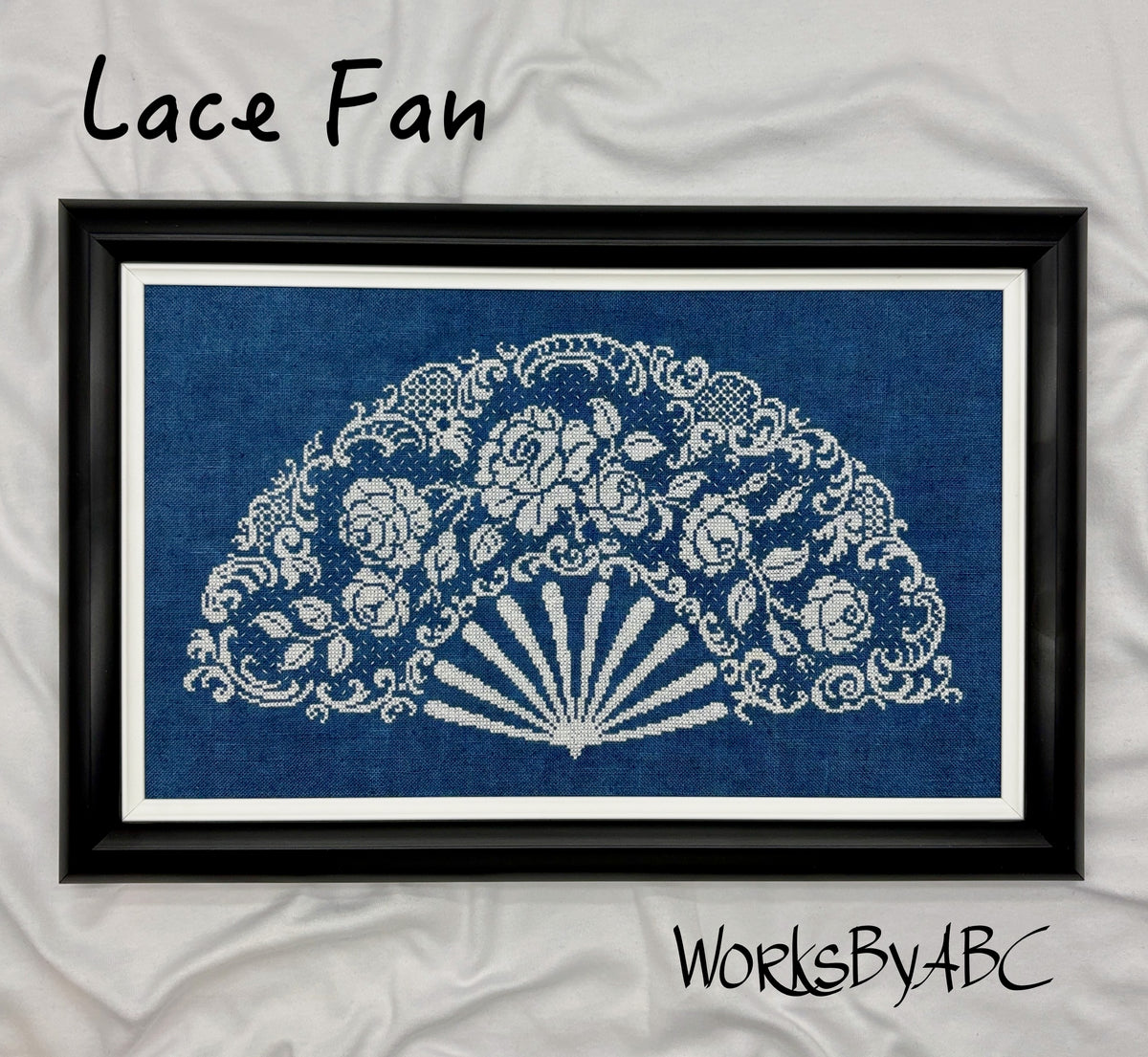 Lace Fan - Cross Stitch Pattern by Works by ABC – A Stitch in Time