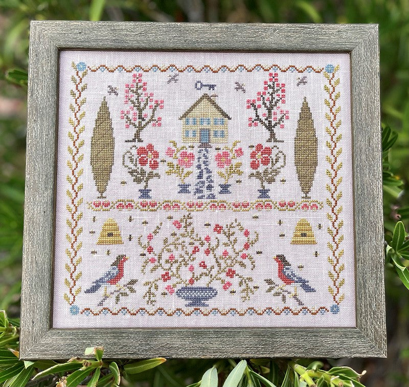 Let Flowers Grow - Cross Stitch Pattern by Jan Hicks Creates