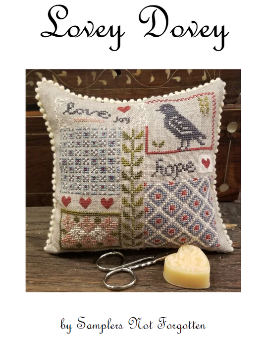 Lovey Dovey - Cross Stitch Chart by Samplers Not Forgotten