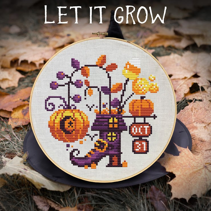 Let it Grow - Cross Stitch Chart by Autumn Lane PREORDER