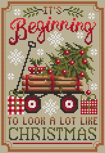 Looks Like Christmas - Cross Stitch Chart by Shannon Christine