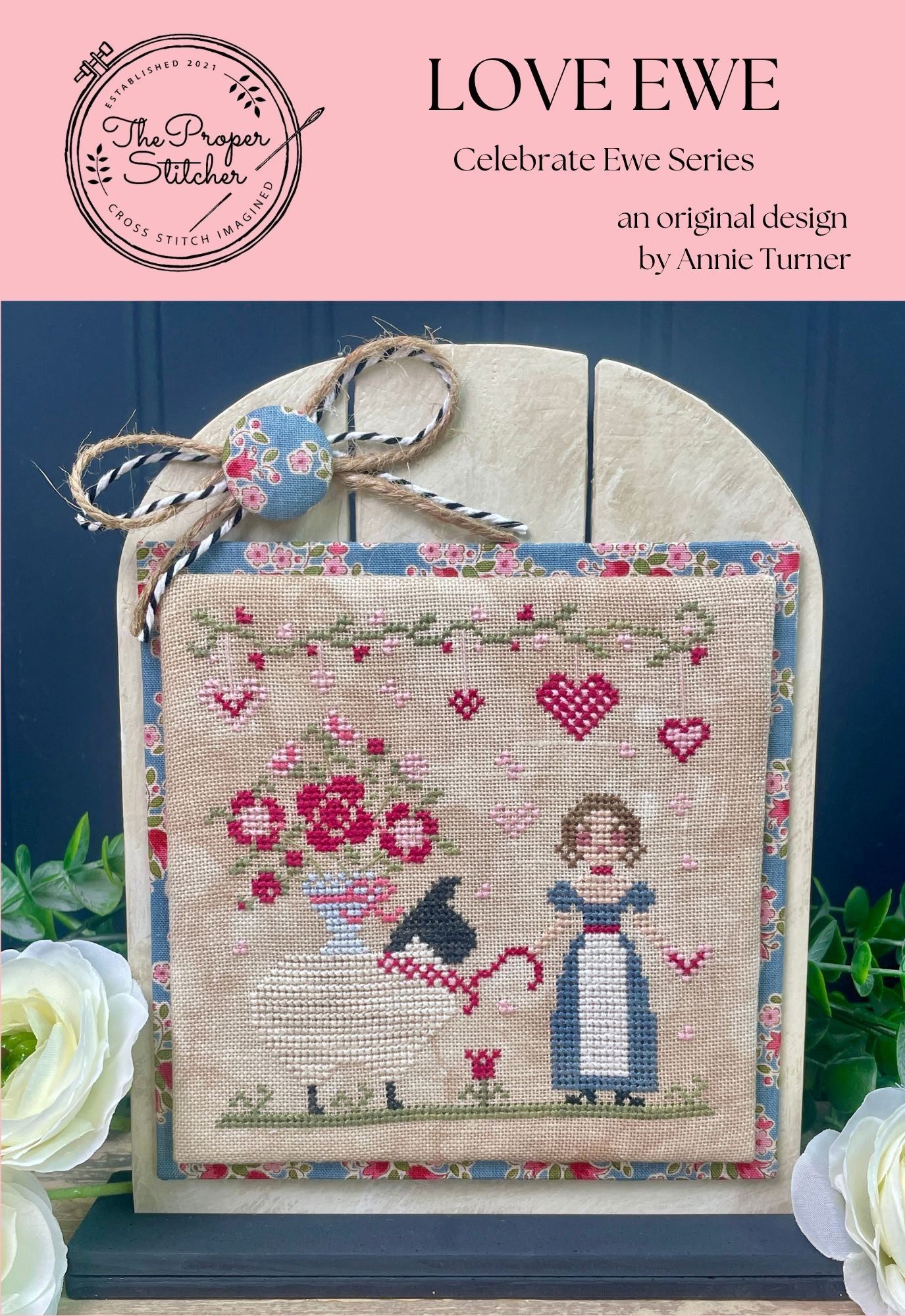 Love Ewe - Cross Stitch Pattern by The Proper Stitcher PREORDER