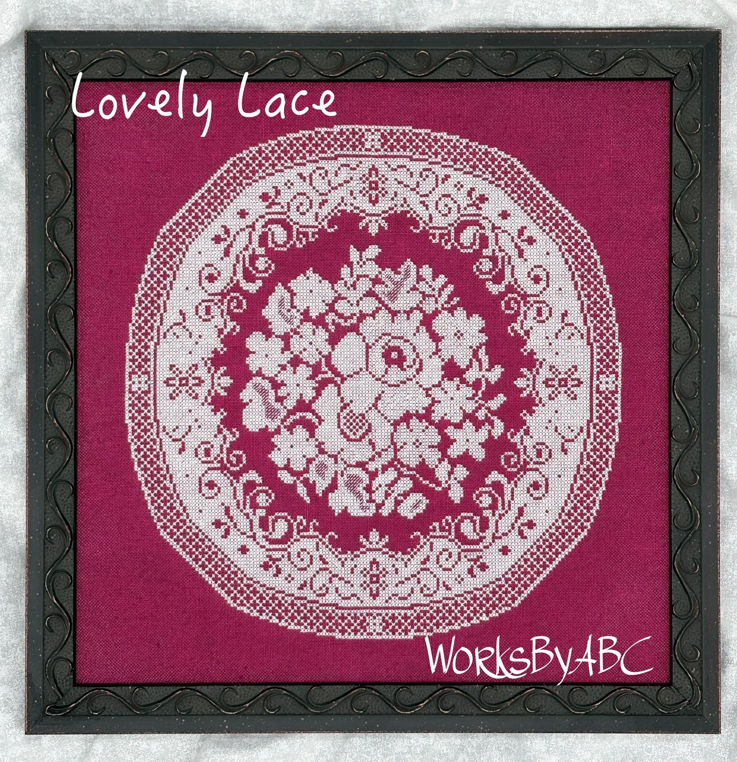 Lovely Lace - Cross Stitch Pattern by Works by ABC PREORDER