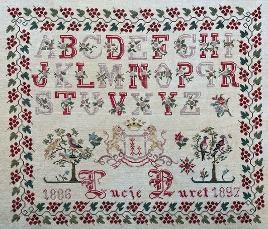 Lucie Nuret - Cross Stitch pattern by Reflets de Soie