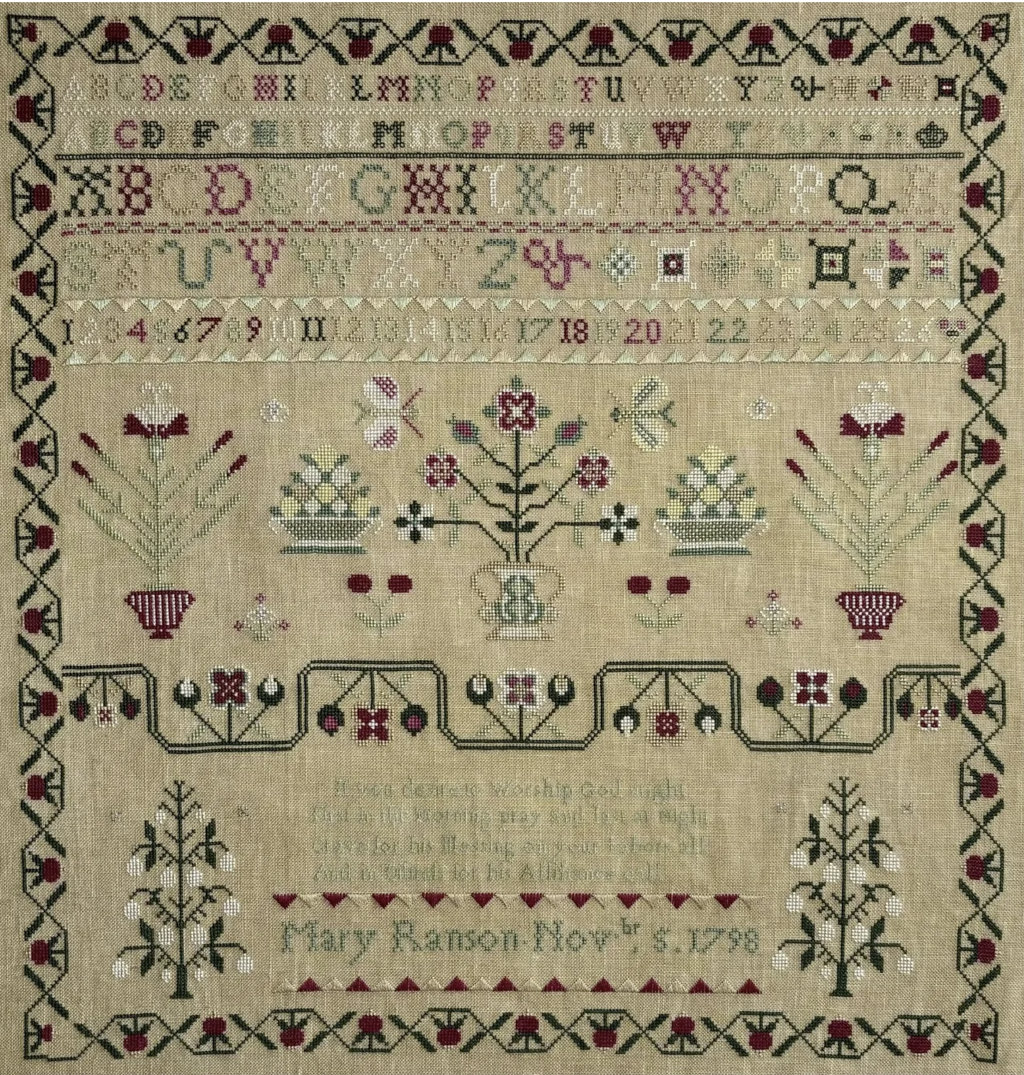 Mary Ranson - Cross Stitch Pattern by Needlemade Designs PREORDER