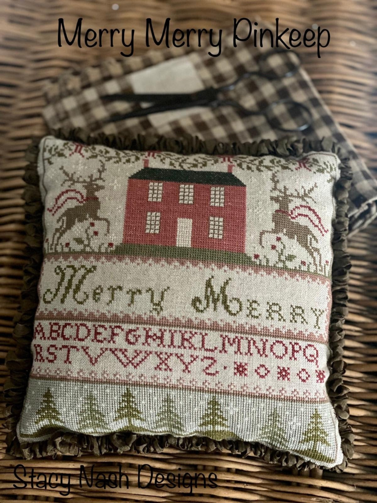 Merry Merry Pinkeep - Cross Stitch Pattern by Stacy Nash