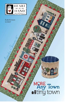 More Any Town Tiny Town - Cross Stitch Chart by Heart in Hand