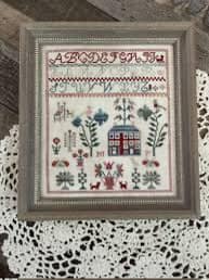 M P Motif Sampler - Cross Stitch Pattern by From the Heart Needleart